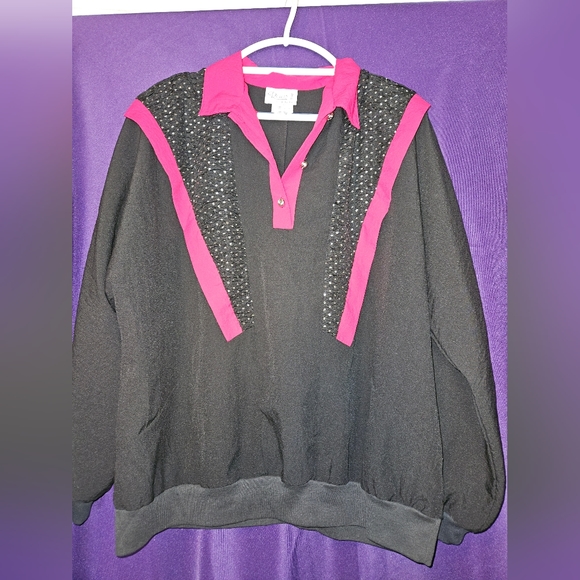 80s/90s Women's Windbreaker - Picture 1 of 5